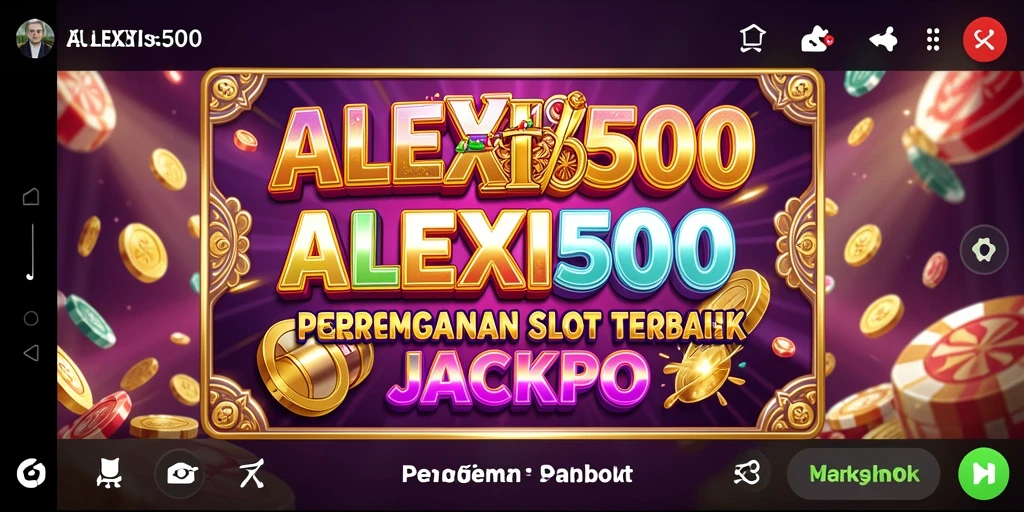 Tampilan menarik dari gameplay Slot ALEXIS500 yang mendebarkan.