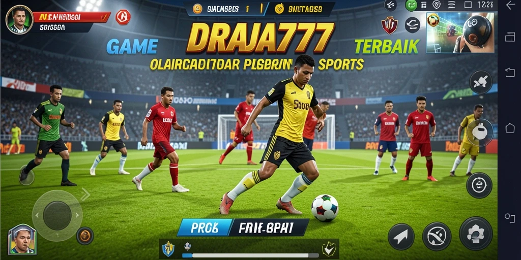 Gameplay seru dari DRAJA777 yang penuh aksi olahraga.