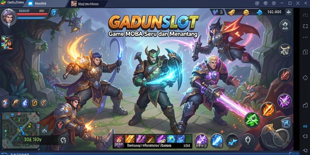 Tampilan menakjubkan dari pertempuran epik di GADUNSLOT.