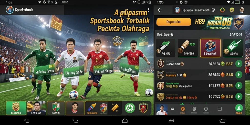 Tampilan gameplay H89 yang interaktif dan menarik untuk taruhan olahraga.