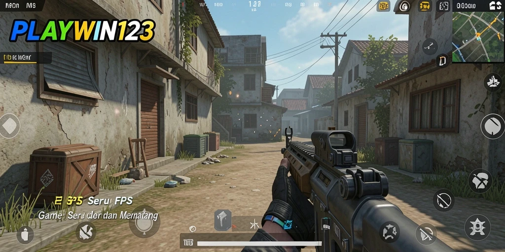 Tangkapan layar gameplay PLAYWIN123 yang intens dan menarik.