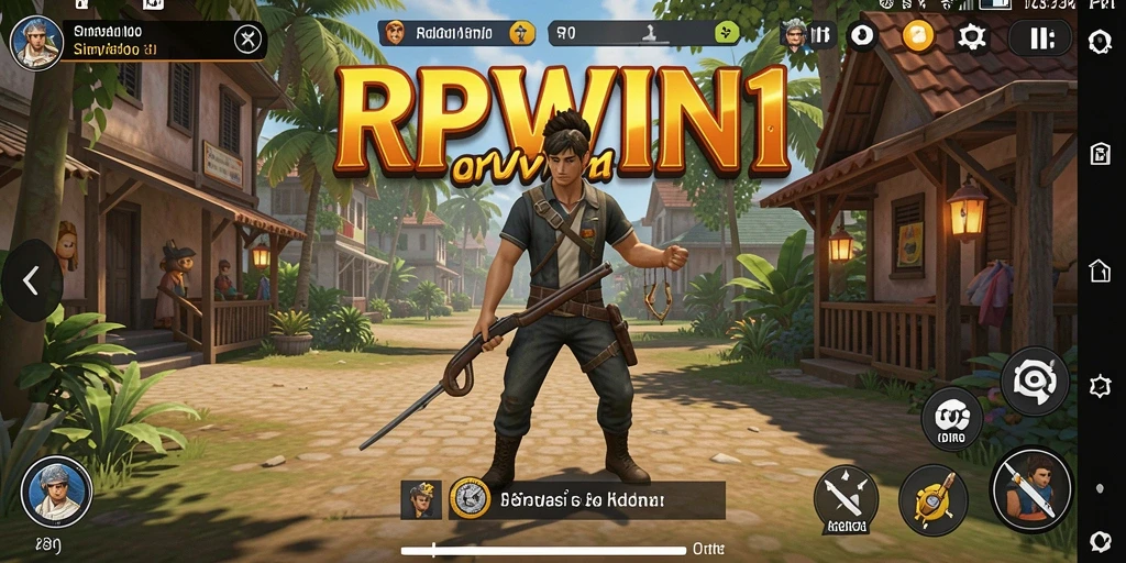 Screenshot RPWIN1 menampilkan pengalaman bermain simulasi yang menarik dan interaktif.