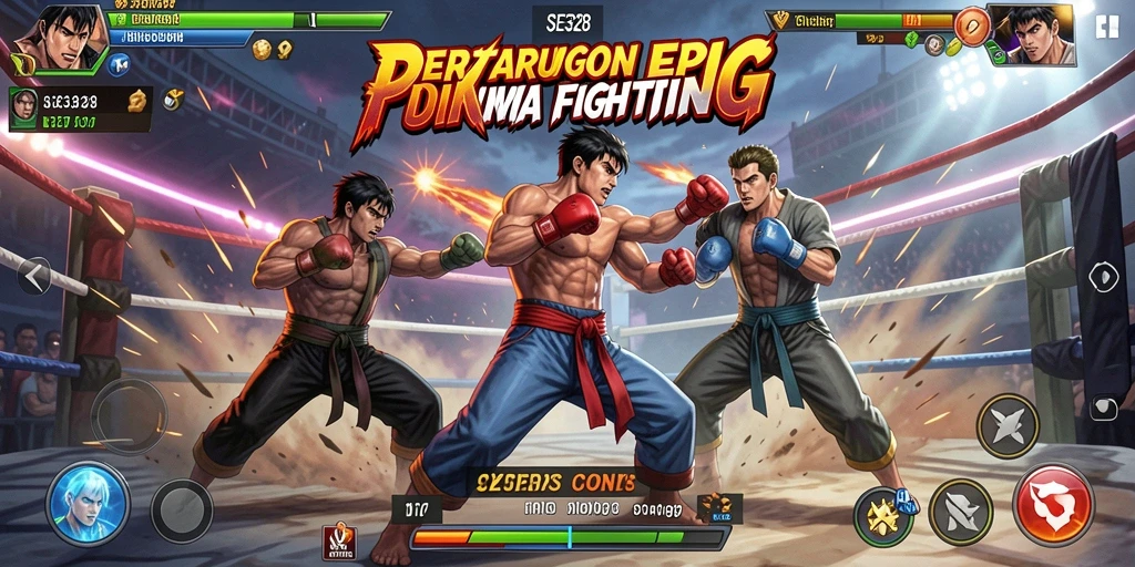 Gameplay SE328 menampilkan pertarungan yang seru dan karakter yang kuat.